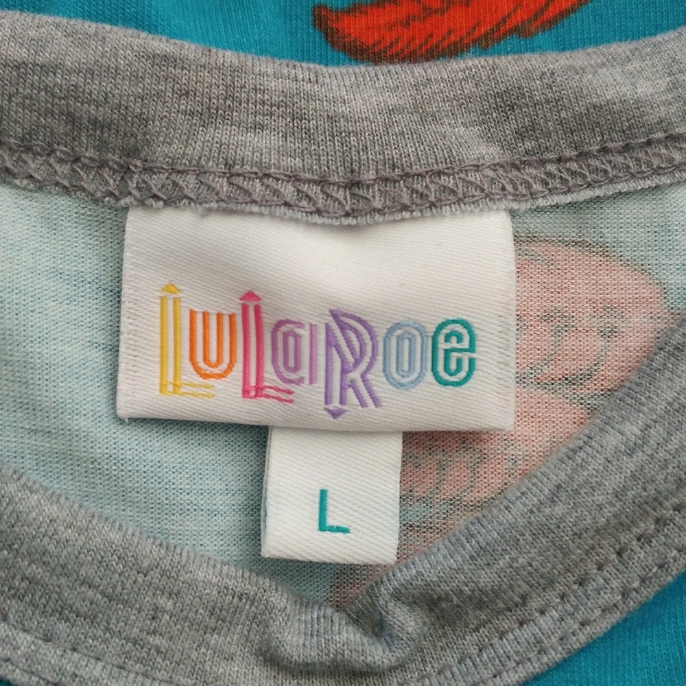 LuLaRoe Randy Large Top - Picture 4 of 5